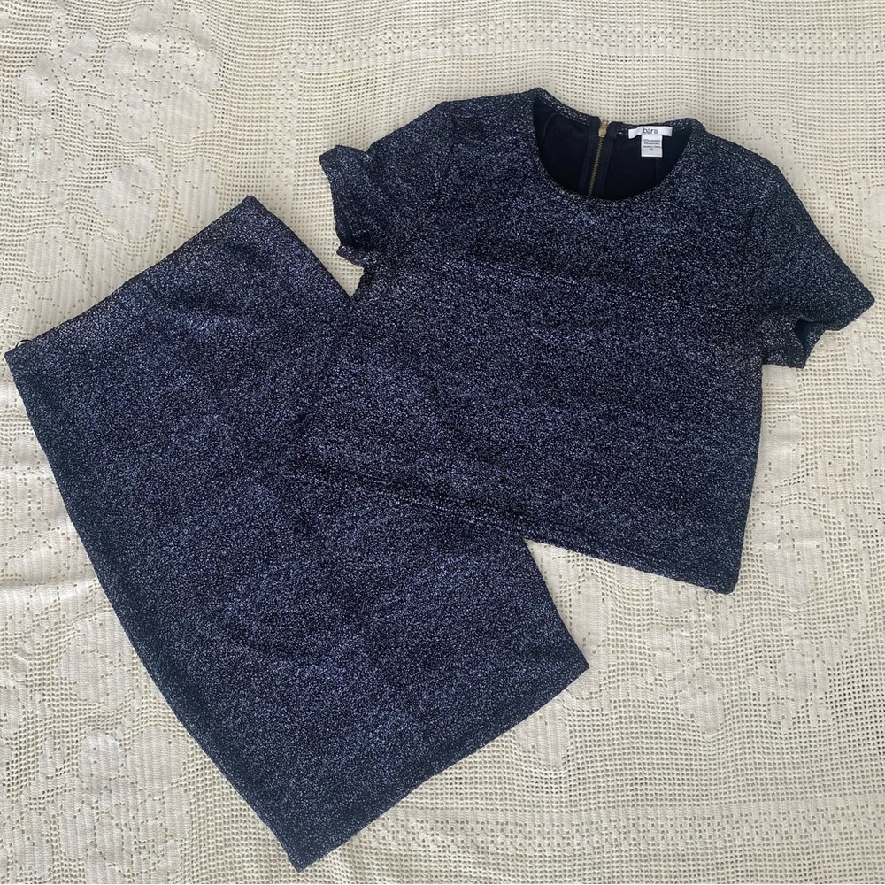 Skirt and Crop top matching set